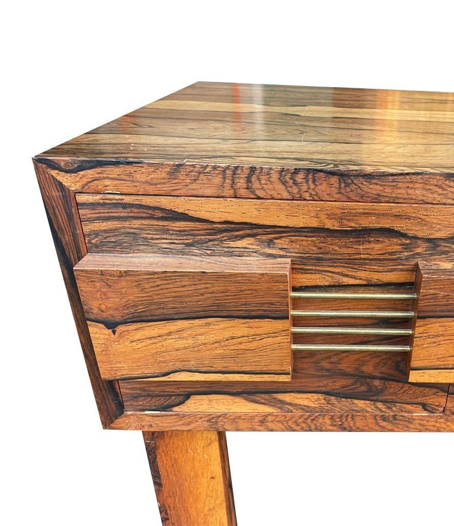 Mid-Century Modern A 1950s Swedish jacaranda Brazilian rosewood low table For Sale