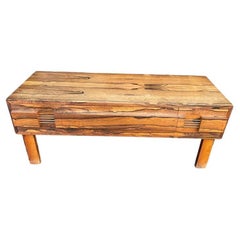 A 1950s Swedish jacaranda Brazilian rosewood low table