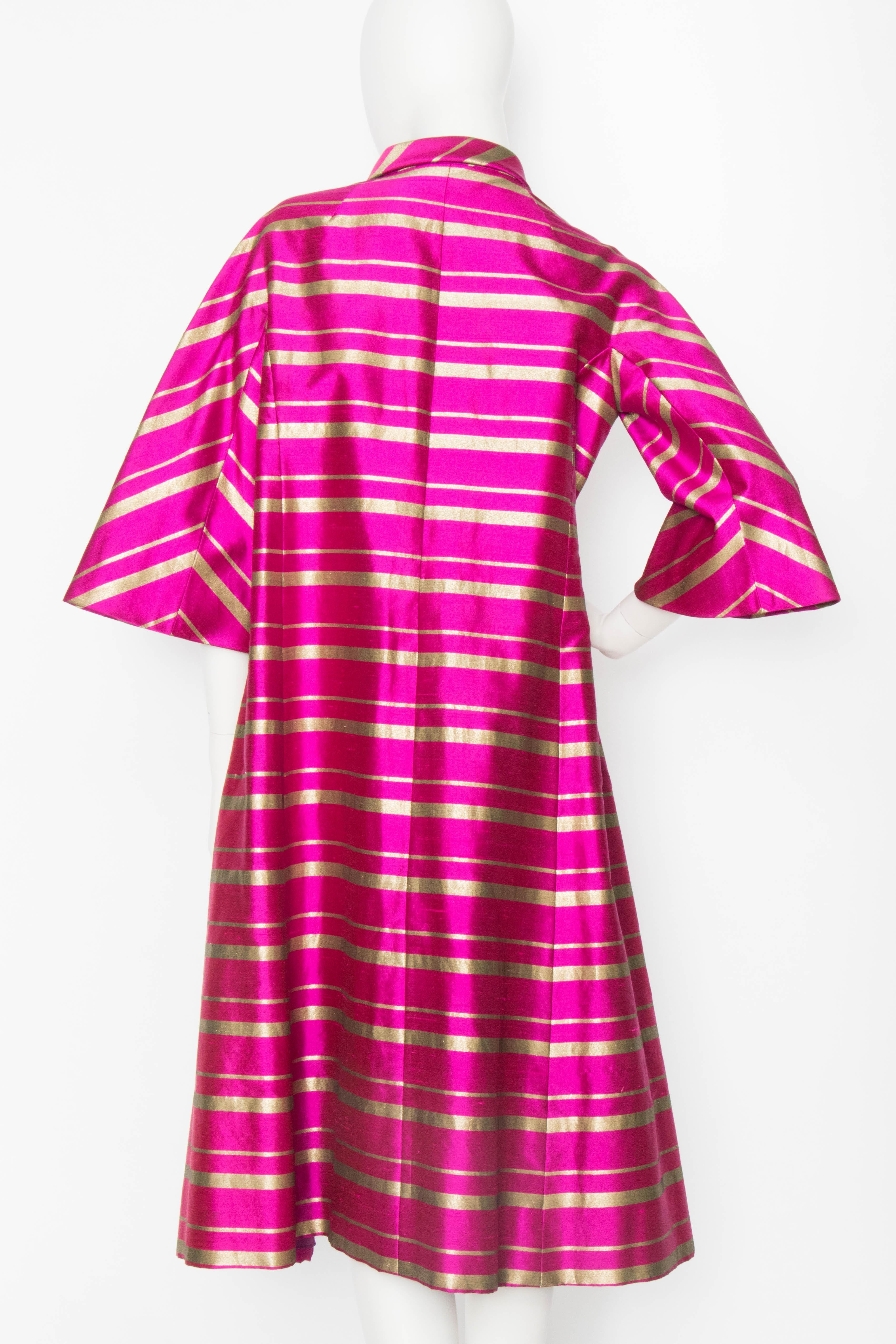 pink opera coat
