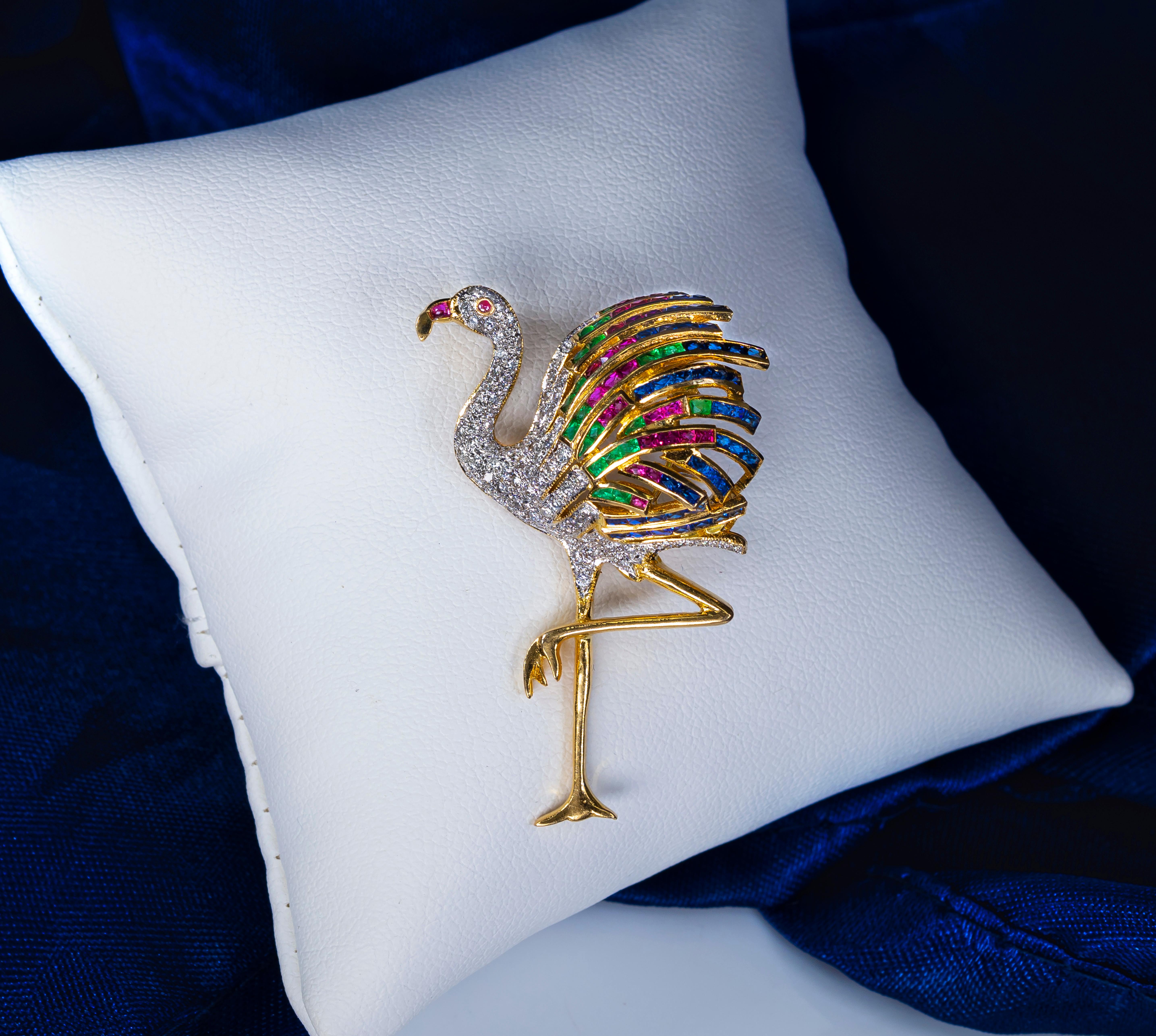 duchess of windsor flamingo brooch