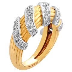 1960s Gold & Diamond Ring by Cartier