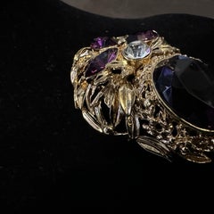 A 1960s High Quality Costume Jewelry Brooch