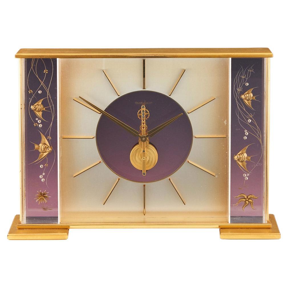 1960's Jaeger Lecoultre Marina Mantel Clock