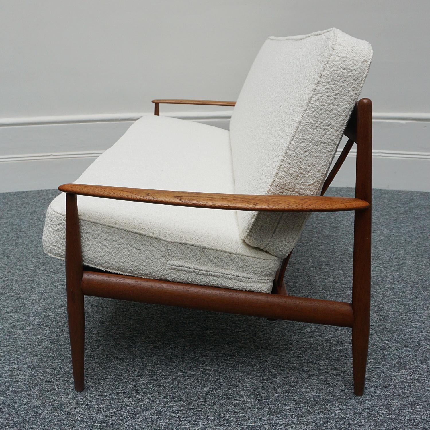 1960's Mid-Century Sofa Designed by Grete Jalk for France & Son Denmark 3