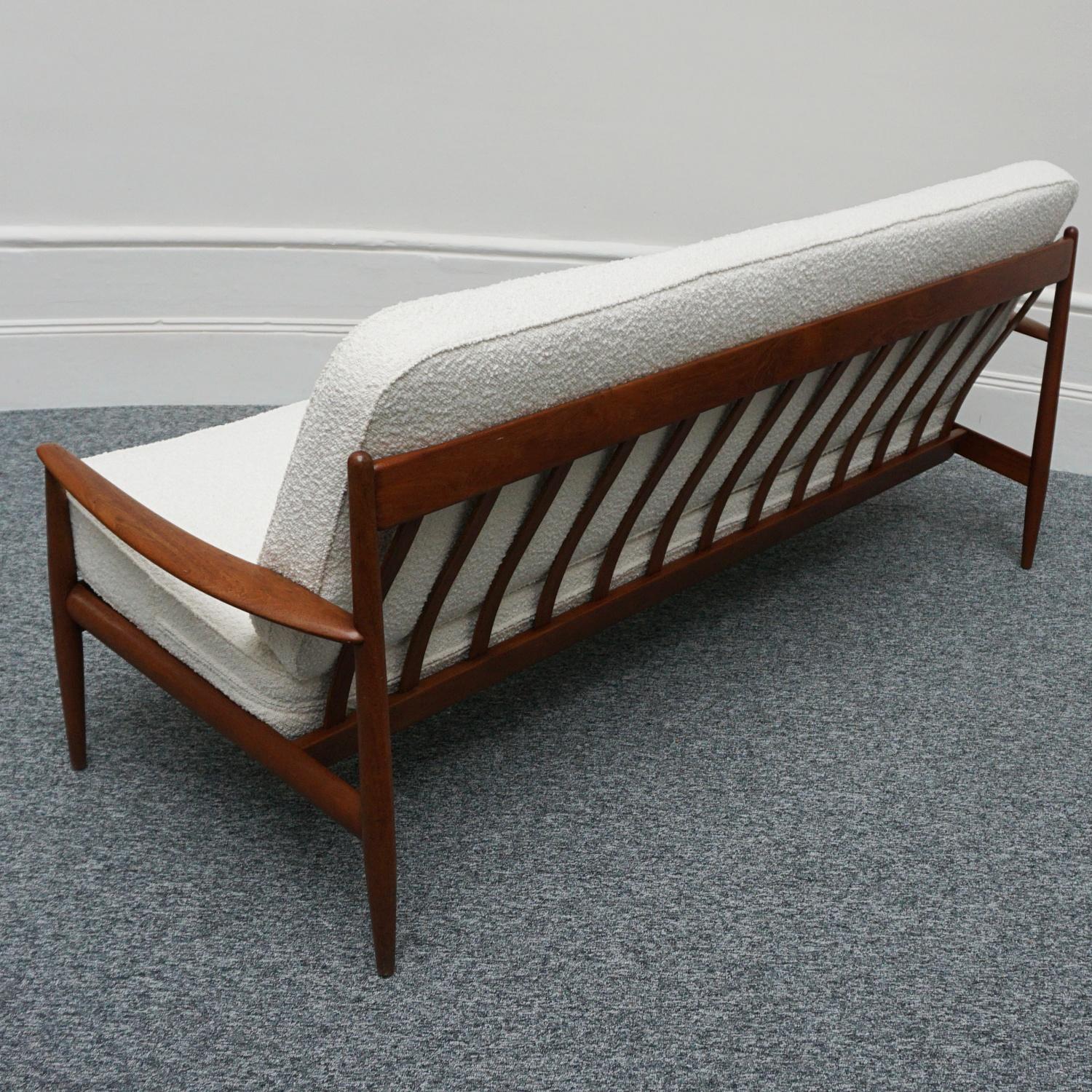1960's Mid-Century Sofa Designed by Grete Jalk for France & Son Denmark 5