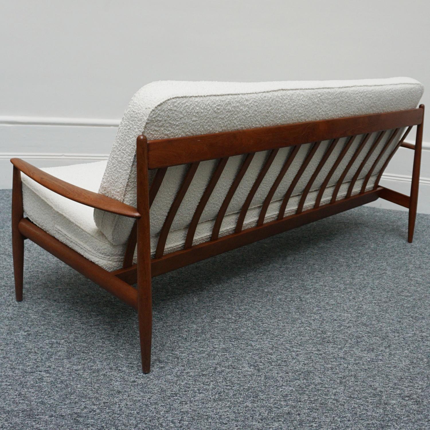 1960's Mid-Century Sofa Designed by Grete Jalk for France & Son Denmark 6