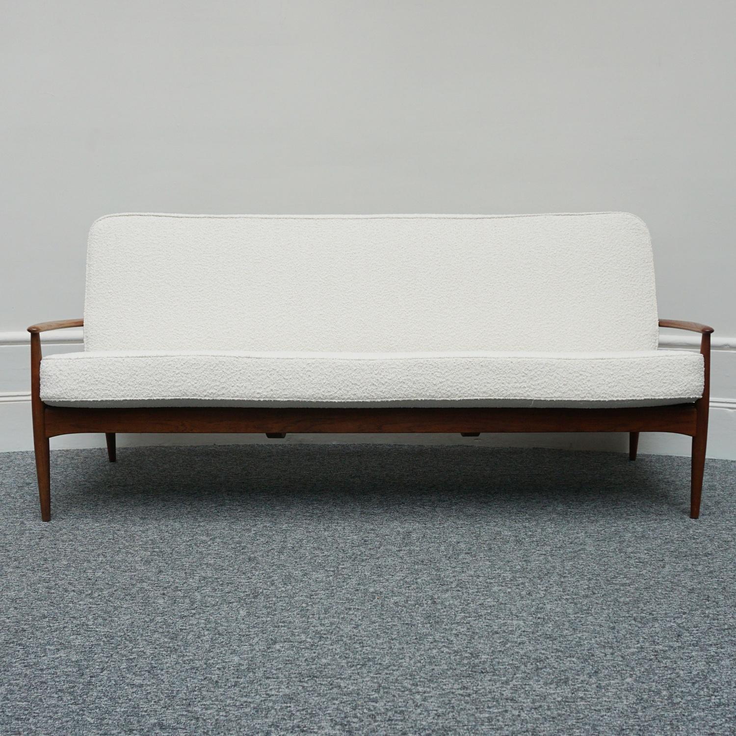 1960's Mid-Century Sofa Designed by Grete Jalk for France & Son Denmark 9