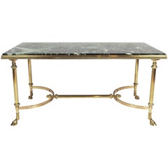 1960s Neoclassical Bronze Coffee Table