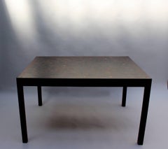 Mesa de comedor suiza de wengé de los años 60, por Dieter Waeckerlin