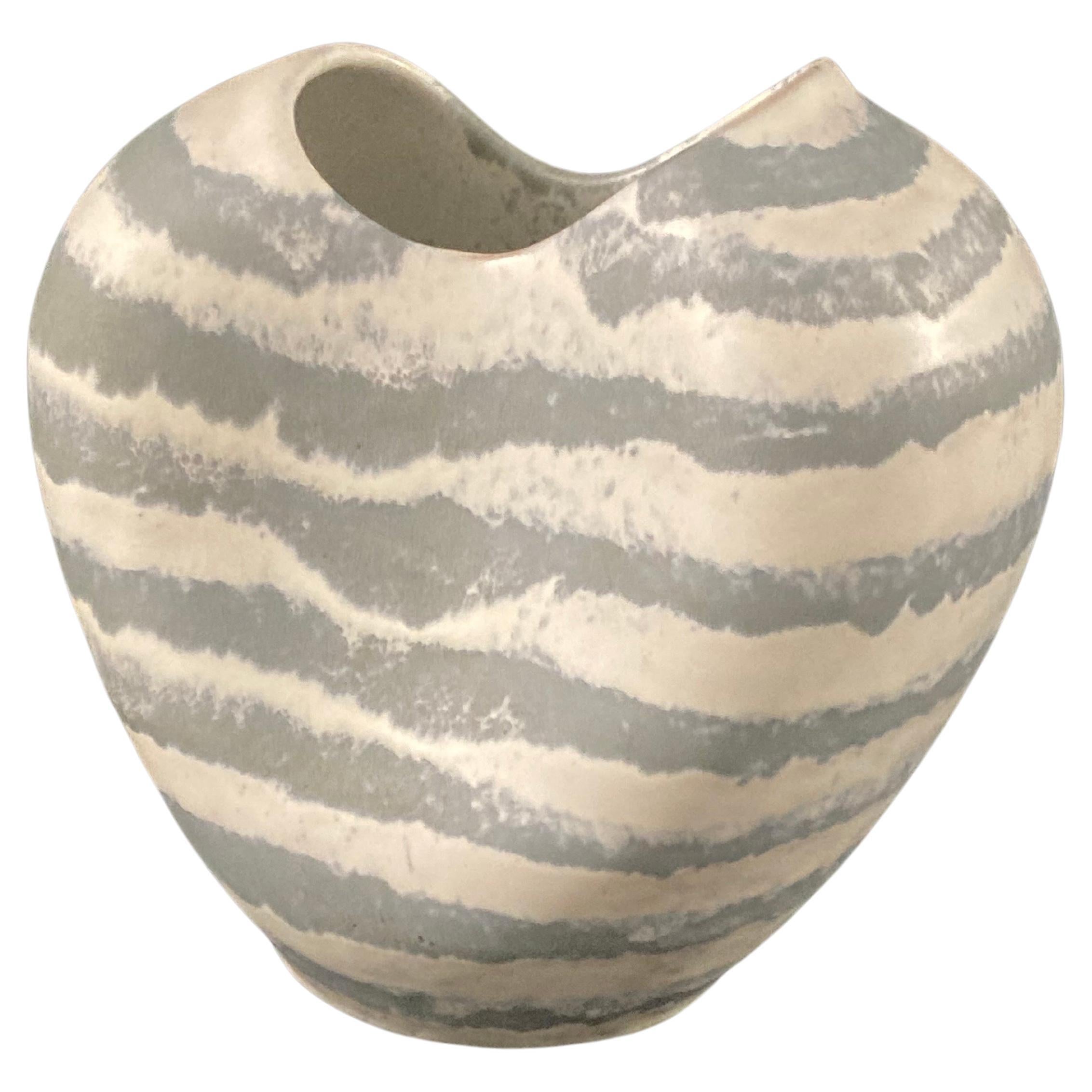 Vase en céramique de l'Allemagne de l'Ouest des années 1960 par Carstens