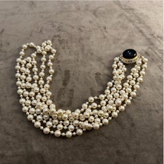 A 1970s Costume Jewelry Multi-Strand Necklace by Yves Saint Laurent