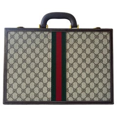 A 1970's Gucci "GG" Motiv komplette Backgammon-Set, neuwertiger Zustand.