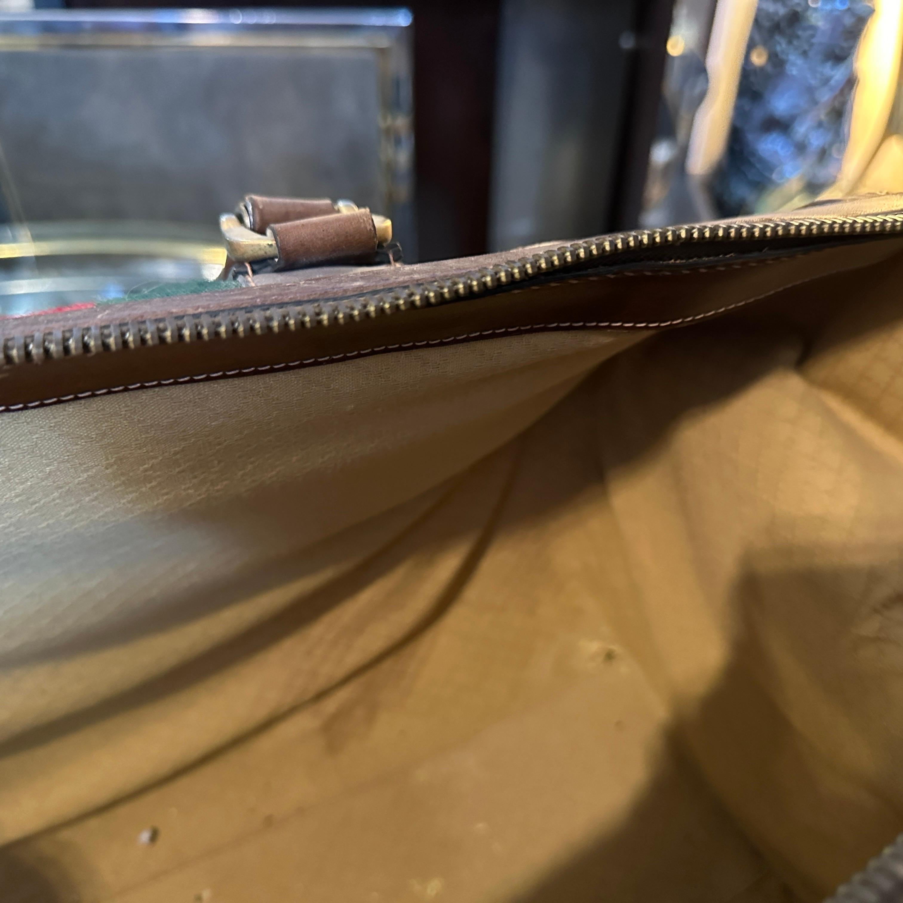 A 1970s Iconic GG Monogram Bowling Bag by Gucci For Sale 6