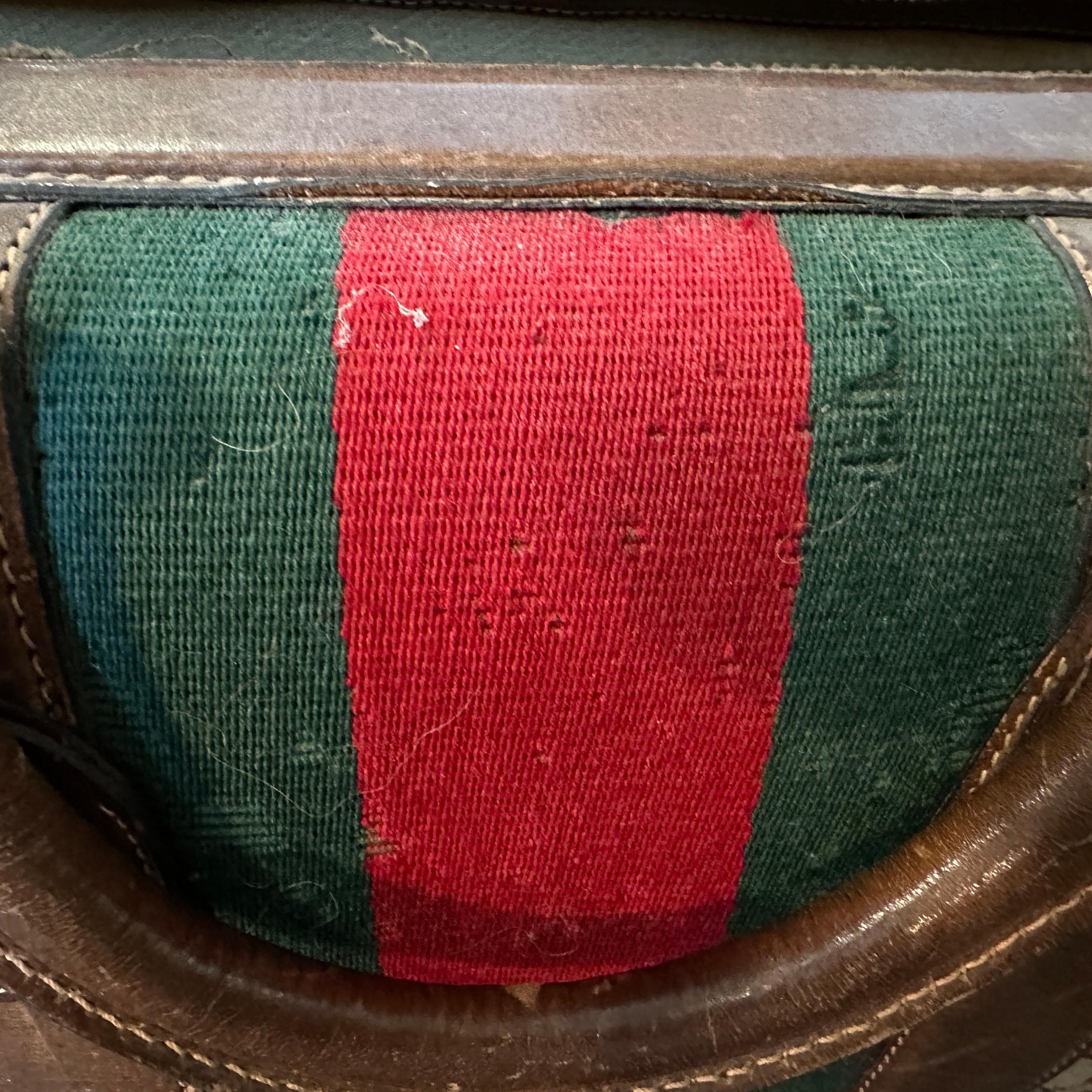 A 1970s Iconic GG Monogram Bowling Bag by Gucci For Sale 7