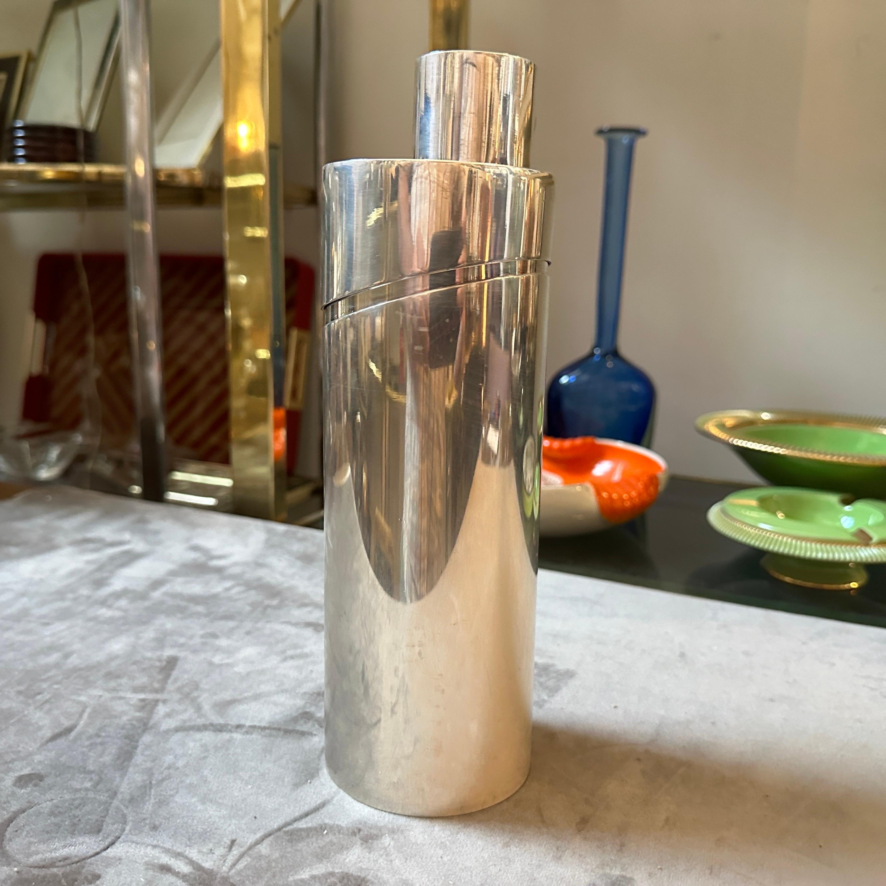 Una coctelera minimalista icónica de los años 70, de Lino Sabattini para Christofle en venta 1