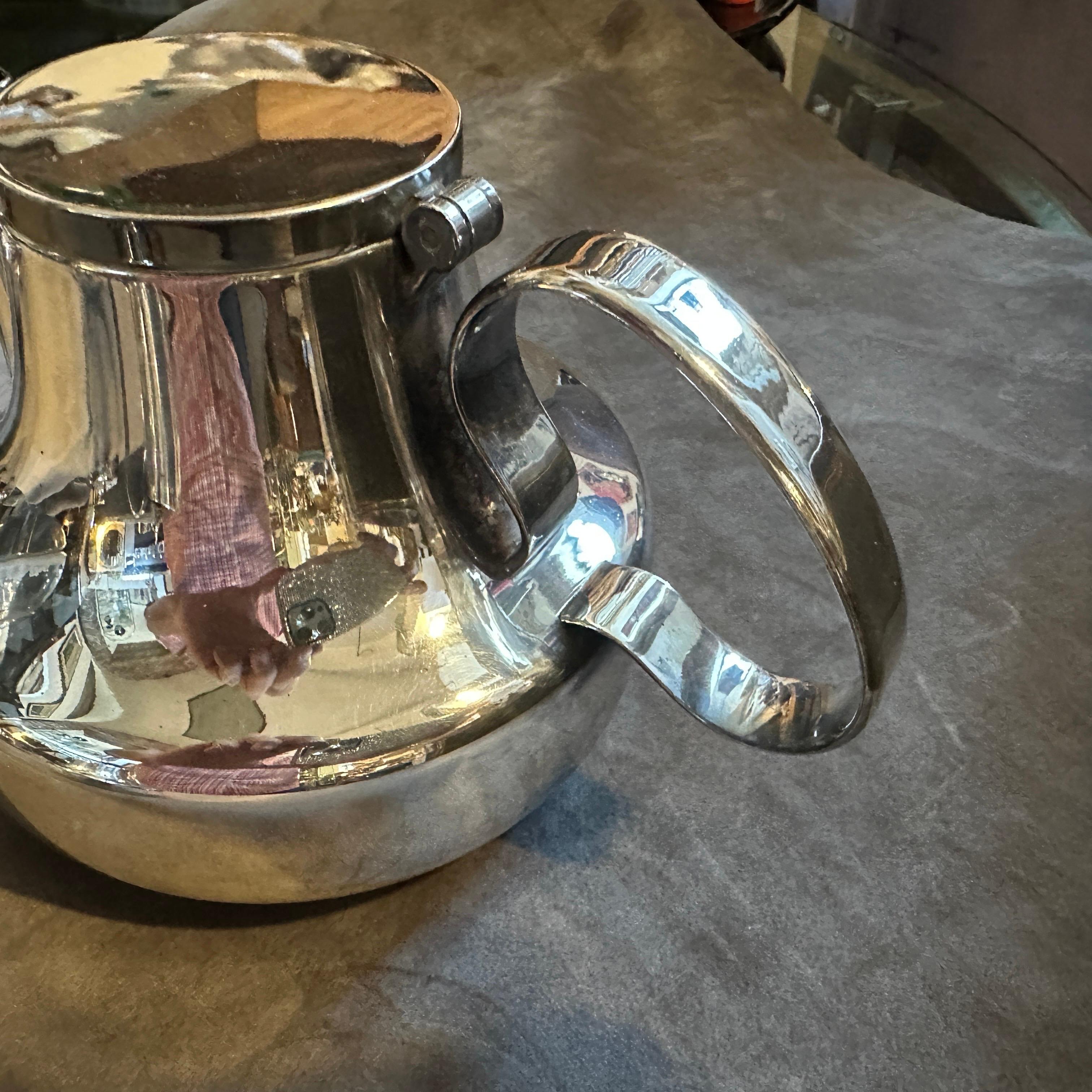 Un set di Lino Sabattini placcato in argento degli anni '70, metà del secolo scorso, mod. Suite 1967 in vendita 4