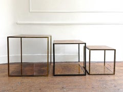Tables gigognes Willy Rizzo des années 1970