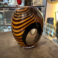 A 1980s Modernist Murano Glass Vase