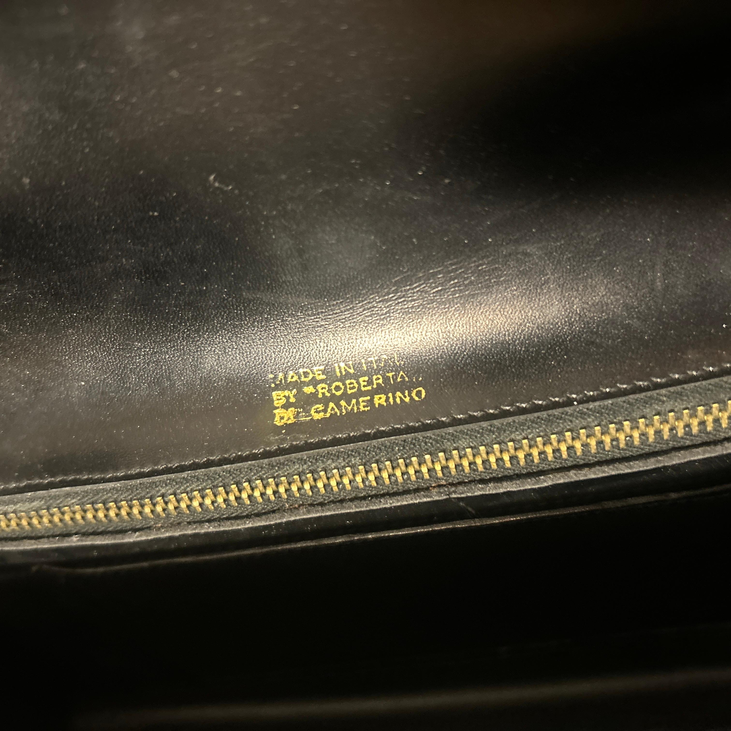 A 1980s Vintage Italian Evening Bag by Roberta di Camerino For Sale 2
