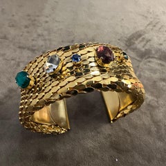 A 1990s Costume Jewelry Italian Bracelet