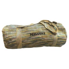 A 1990s Iconic Multicolored Tones Bowling Duffel Bag by Missoni