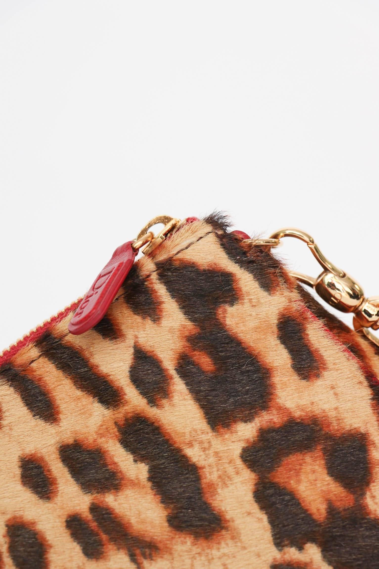 dior saddle bag pony hair