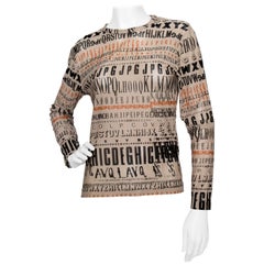 A 1990s Vintage Jean Paul Gaultier Mesh Blouse