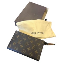 A 1999 Vintage Louis Vuitton Coated Canvas Monogram Pouch