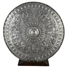 Electrotipo del siglo XIX de un escudo italiano del siglo XVI de Elkington & Co.