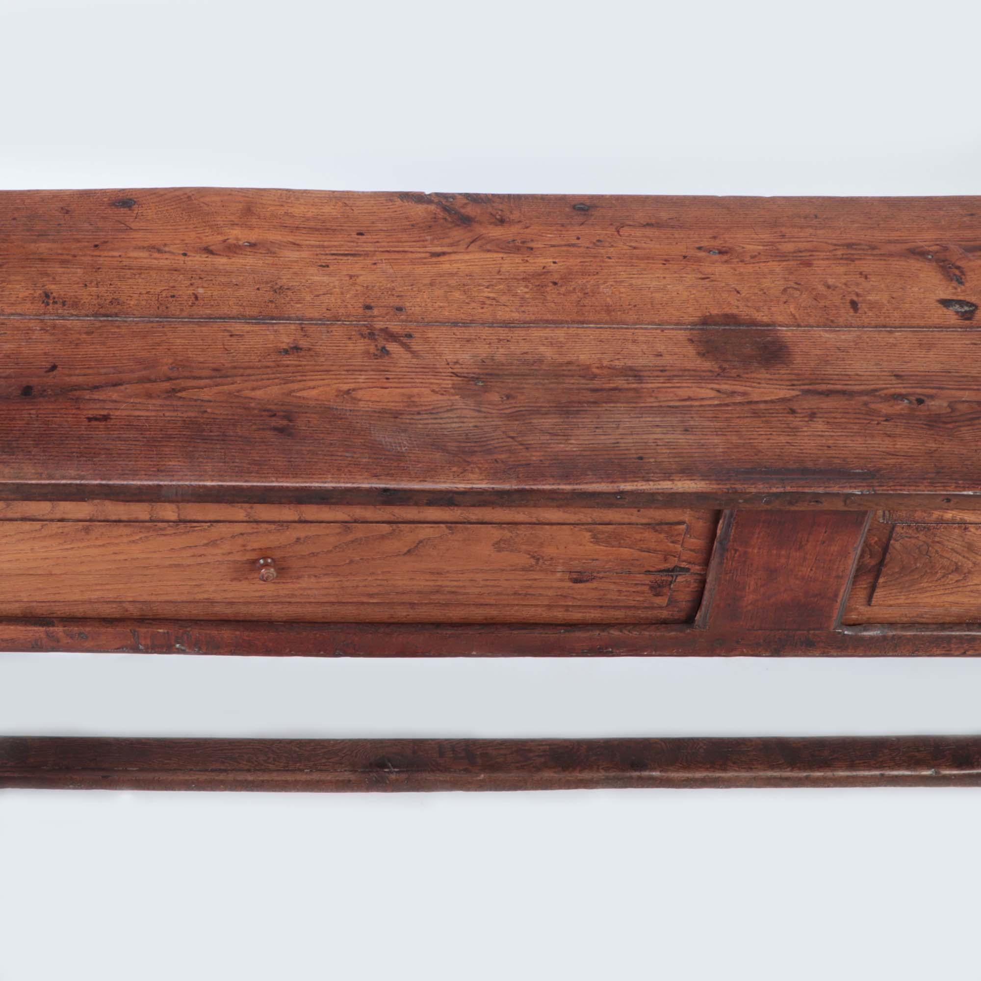 19th Century 19th C French Oak Sofa Table or Console Table