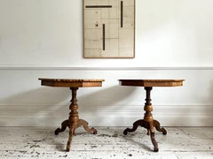A 19th C Sorrento Parquetry Occasional Tables - Sold Separately