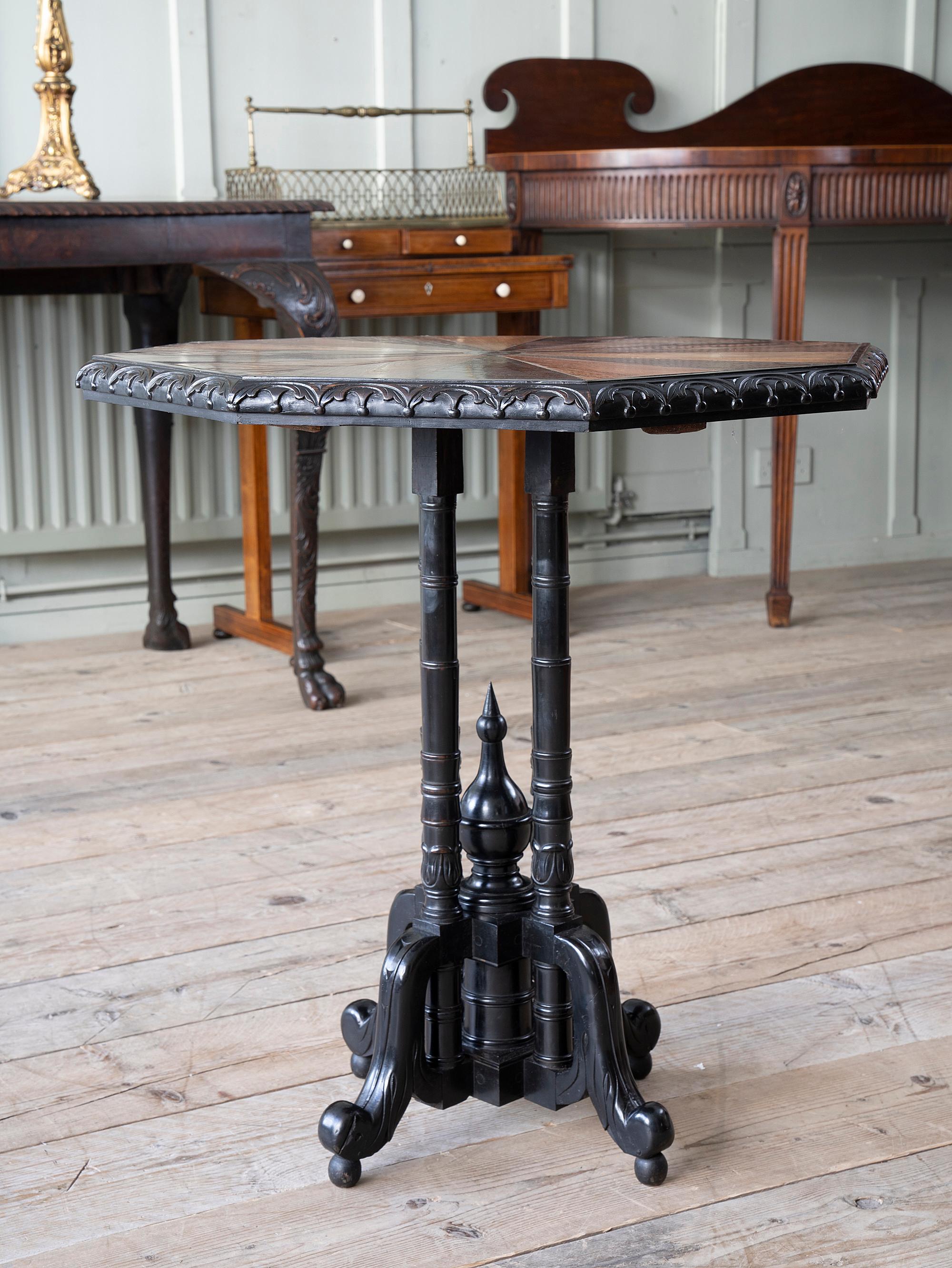 Asian 19th Century Anglo Indian Occasional Table