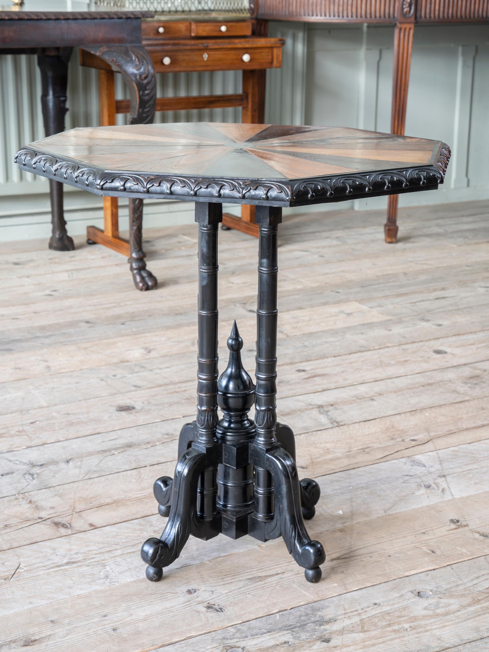 19th Century Anglo Indian Occasional Table In Good Condition In Conwy, GB