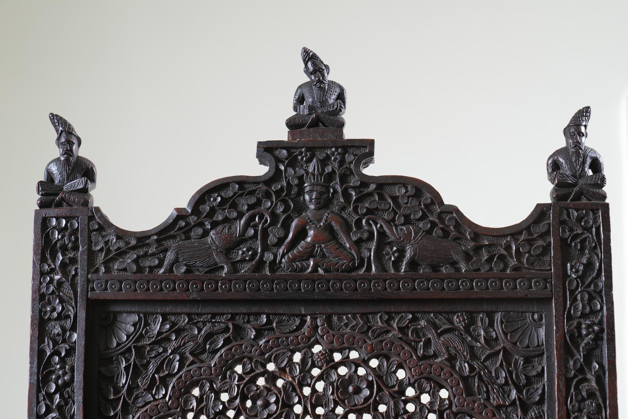 A 19th Century Anglo-Indian Side Chair For Sale 11