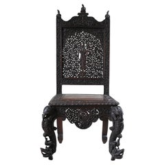 A 19th Century Anglo-Indian Side Chair