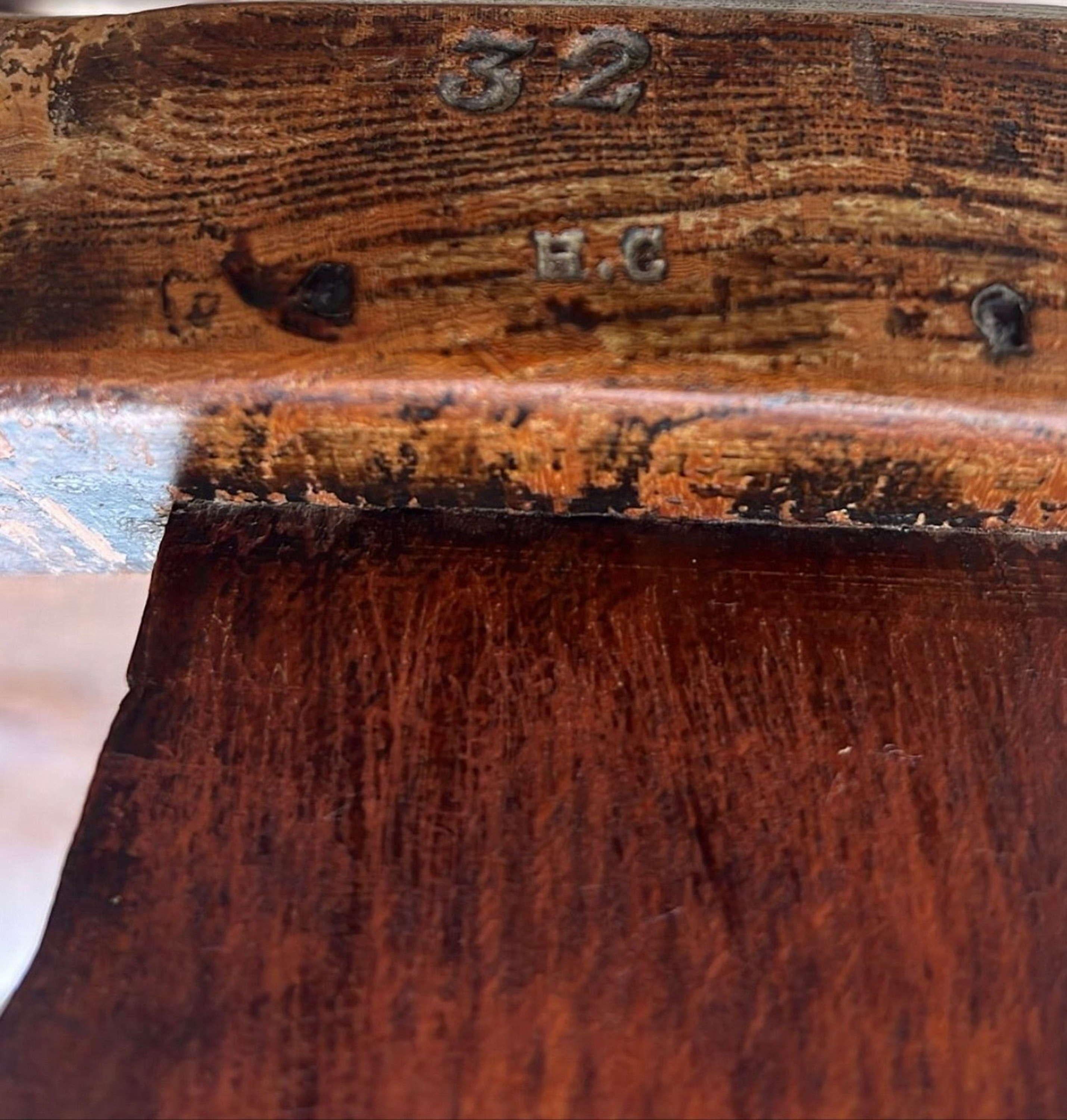A 19th Century Ash And Elm Splat Back Windsor Rocking Armchair 1