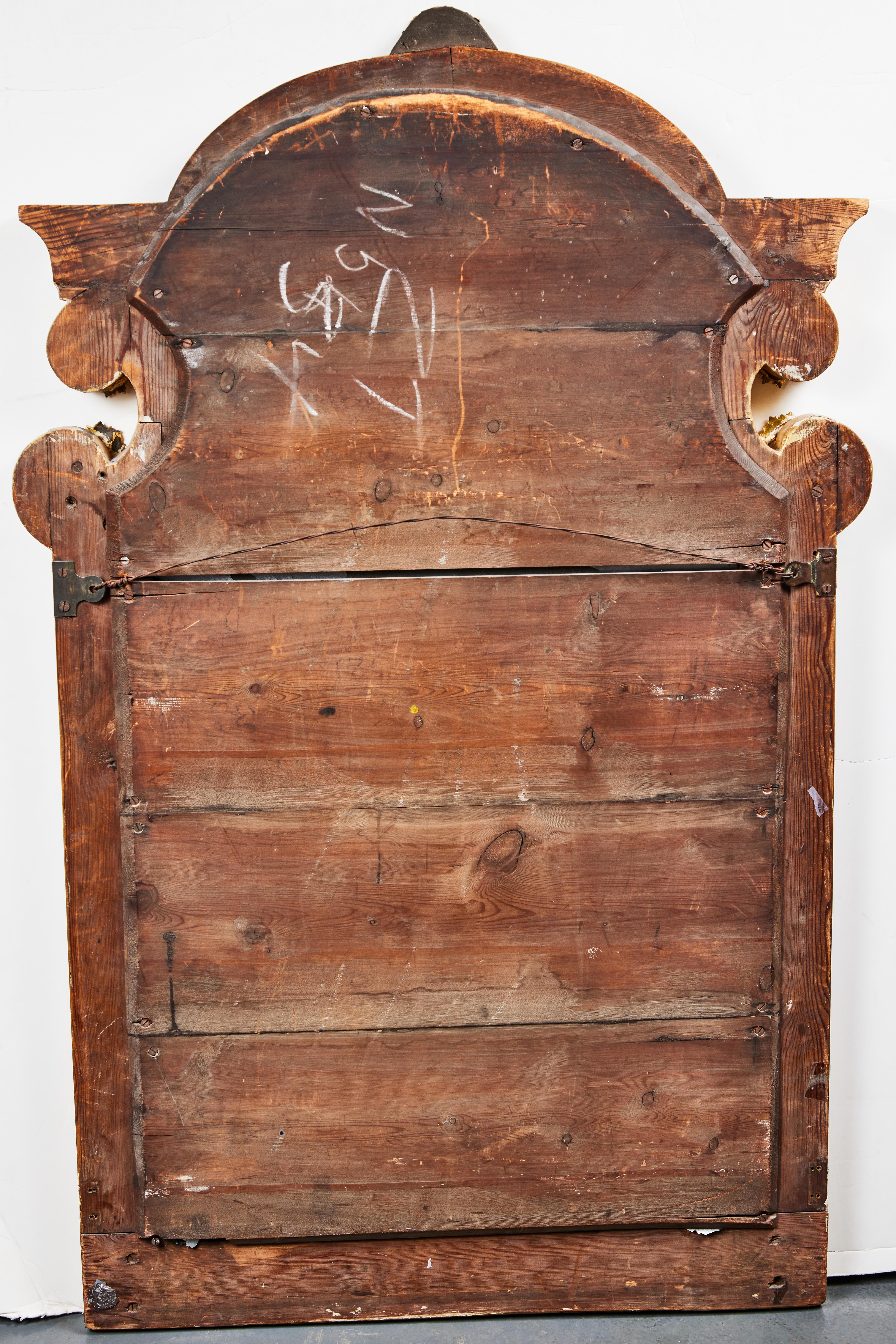 19th Century, Baltic Wall Mirror For Sale 1