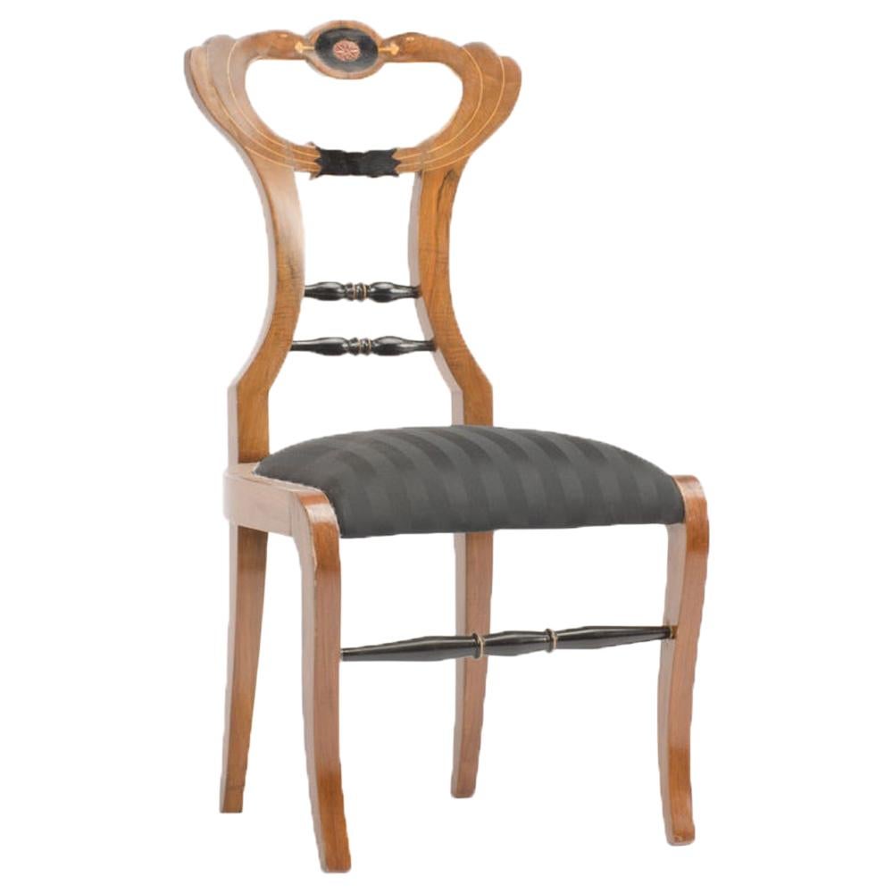 A 19th Century Biedermeier Side Chair 