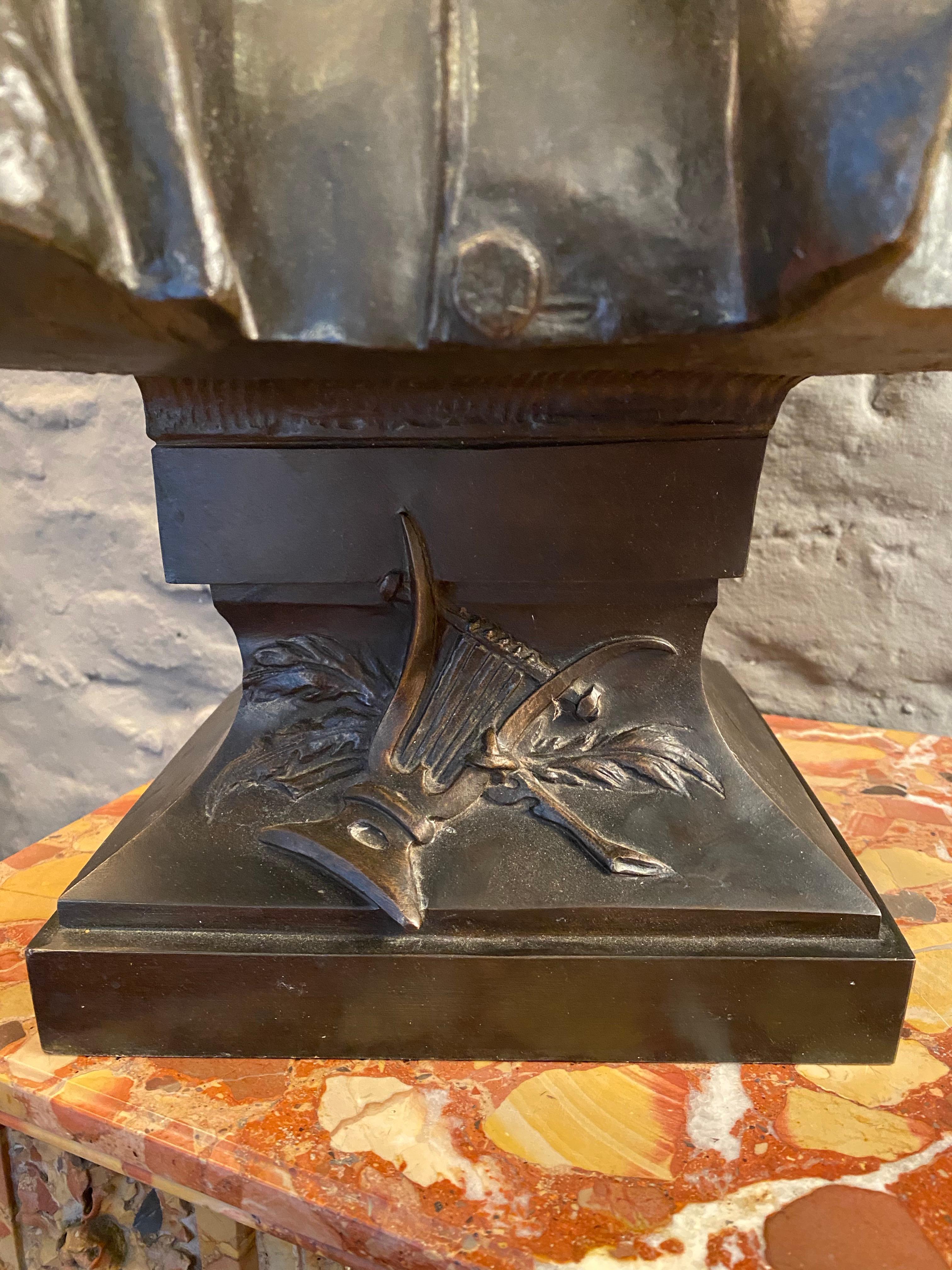 19th Century Bronze Bust from Thiebaut Freres Paris Foundry 8