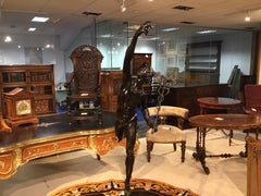 19th Century Bronze Figure of Mercury C1880
