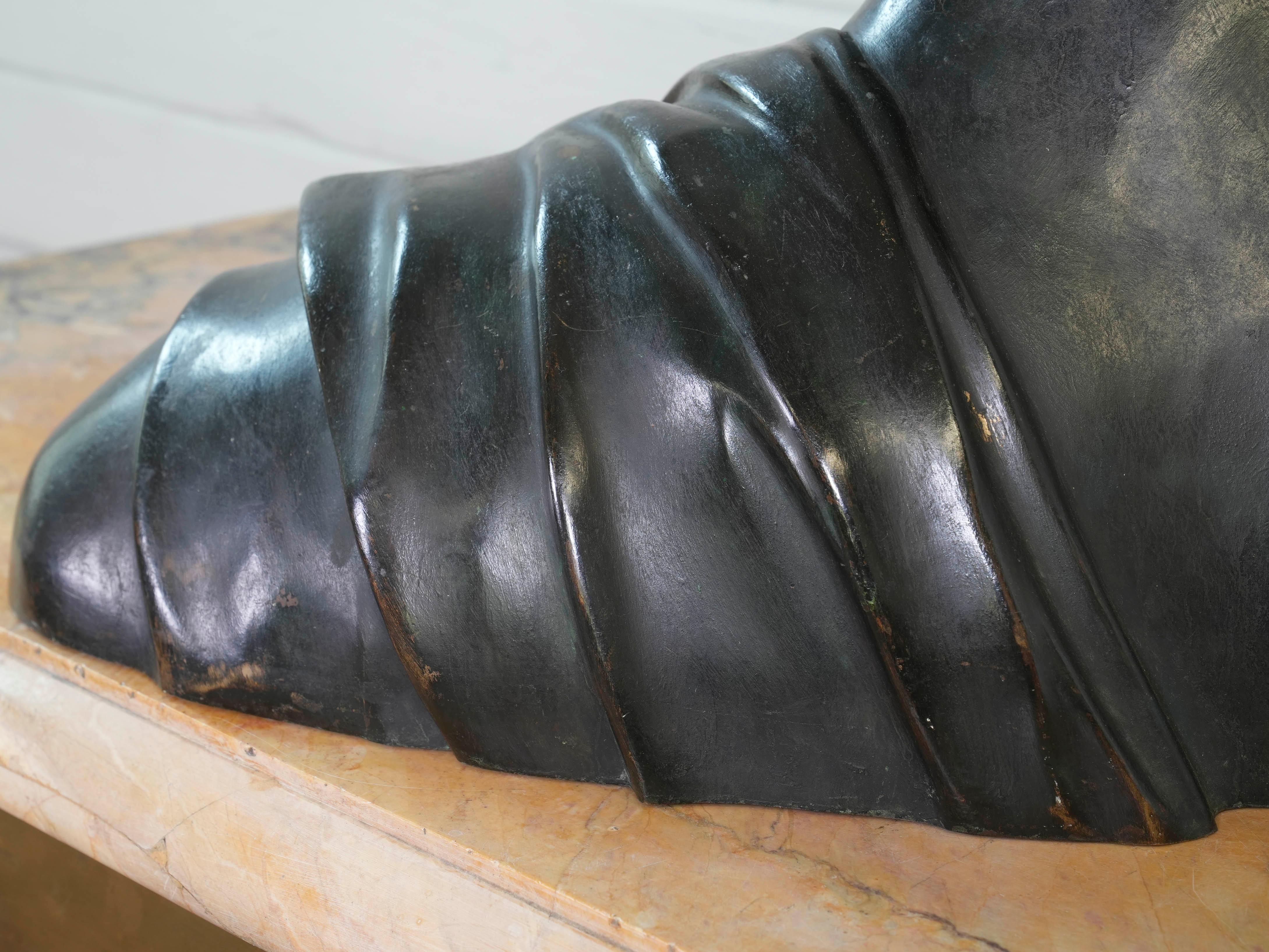 19th Century Bronze of the Poet Sappho 3