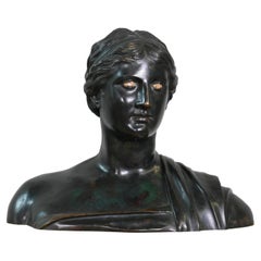 Bronze des Dichters Sappho aus dem 19. Jahrhundert