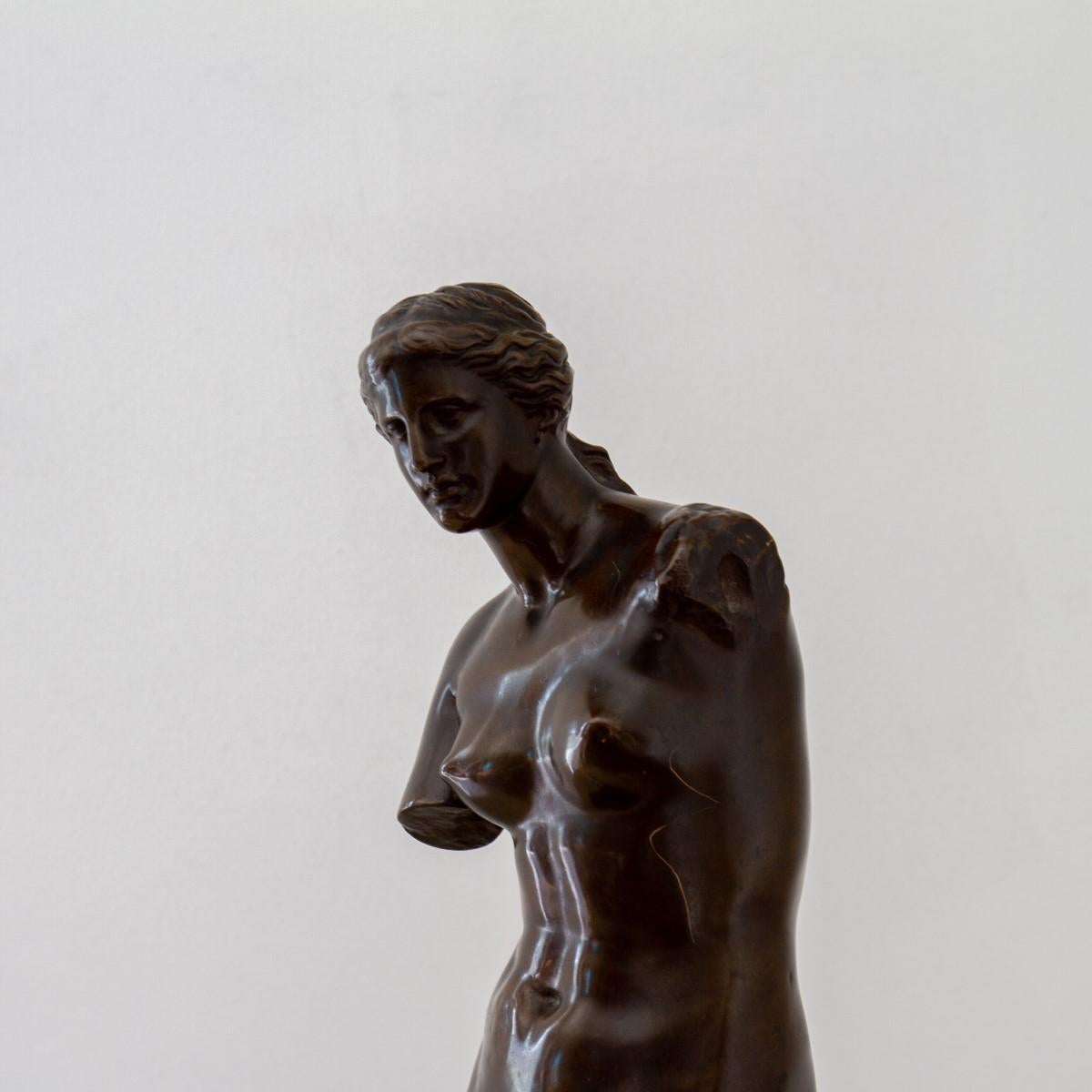 19th Century Bronze 'Venus De Milo' Signed F. Barbedienne 3