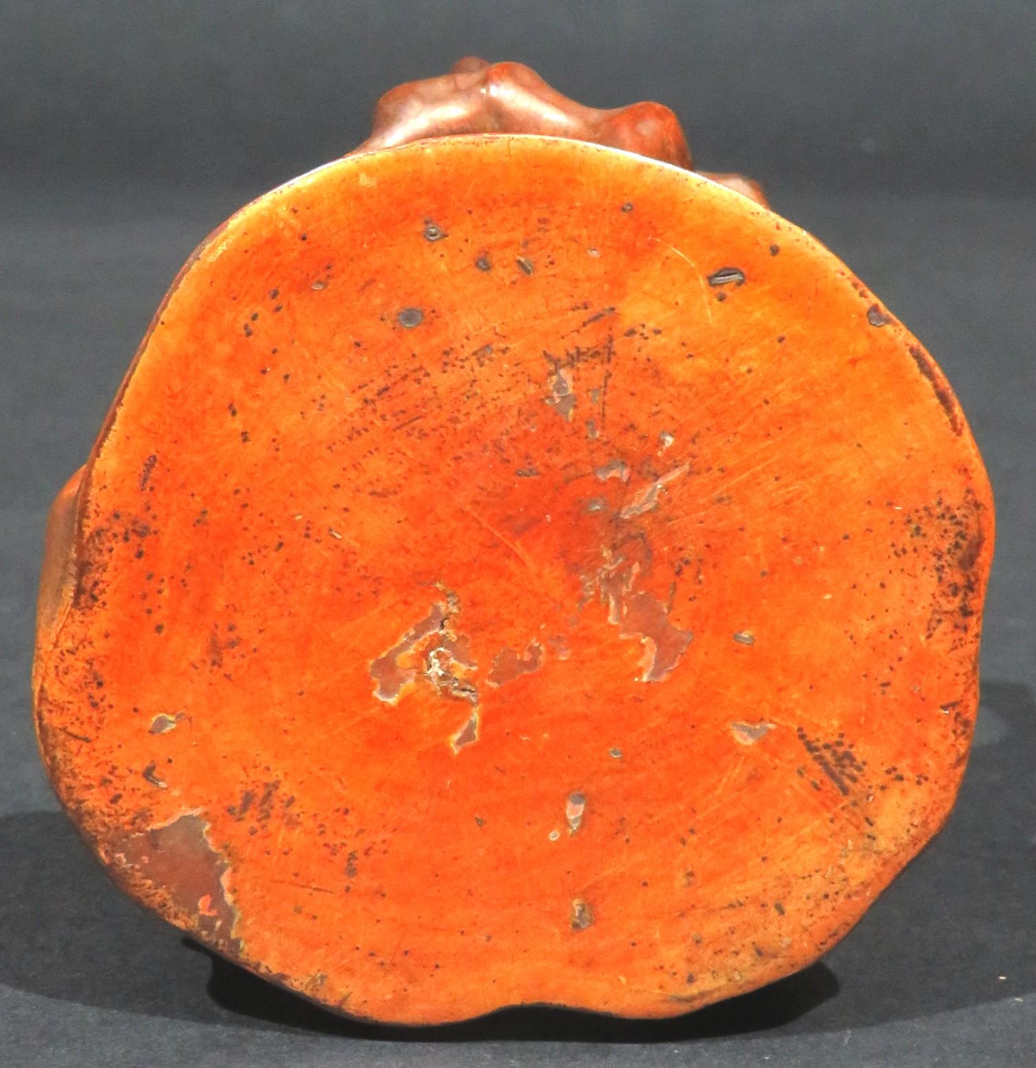 Expositor de madera de raíz de nudo del siglo XIX, periodo Meiji (1868-1912) Madera en venta