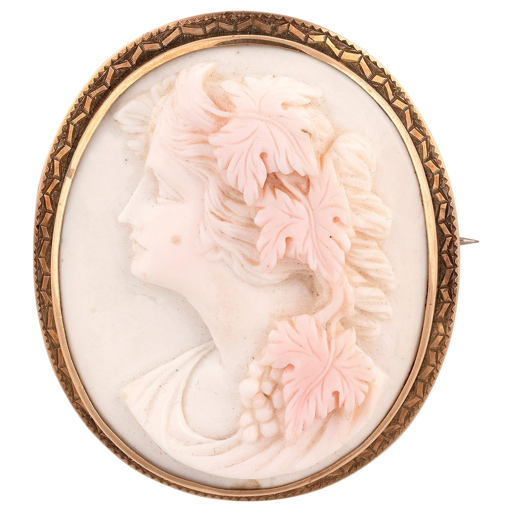 19th Century Cameo Brooch