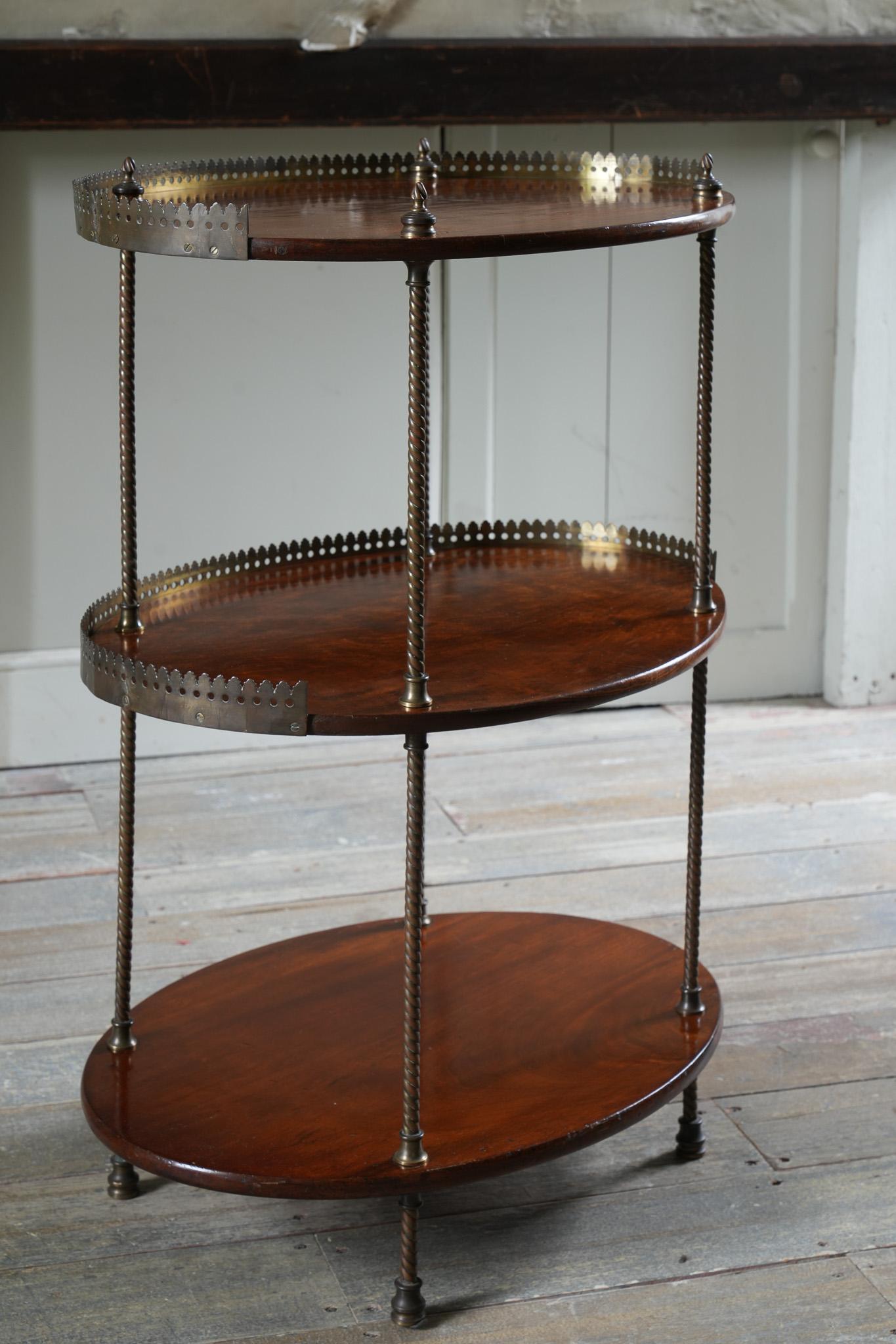 English A 19th Century Campaign Wash Stand