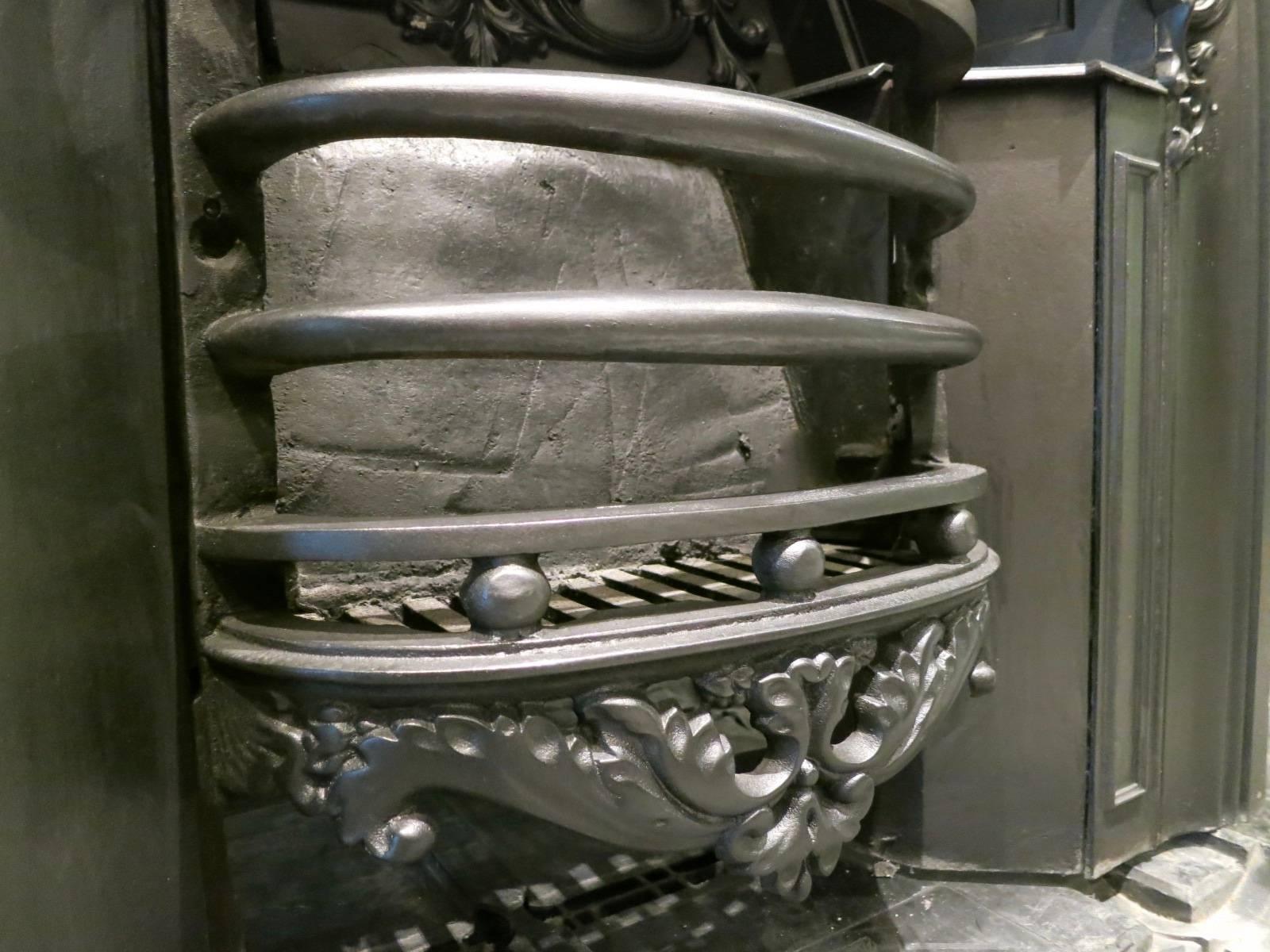 Scottish 19th Century Carron Cast Iron Register Grate