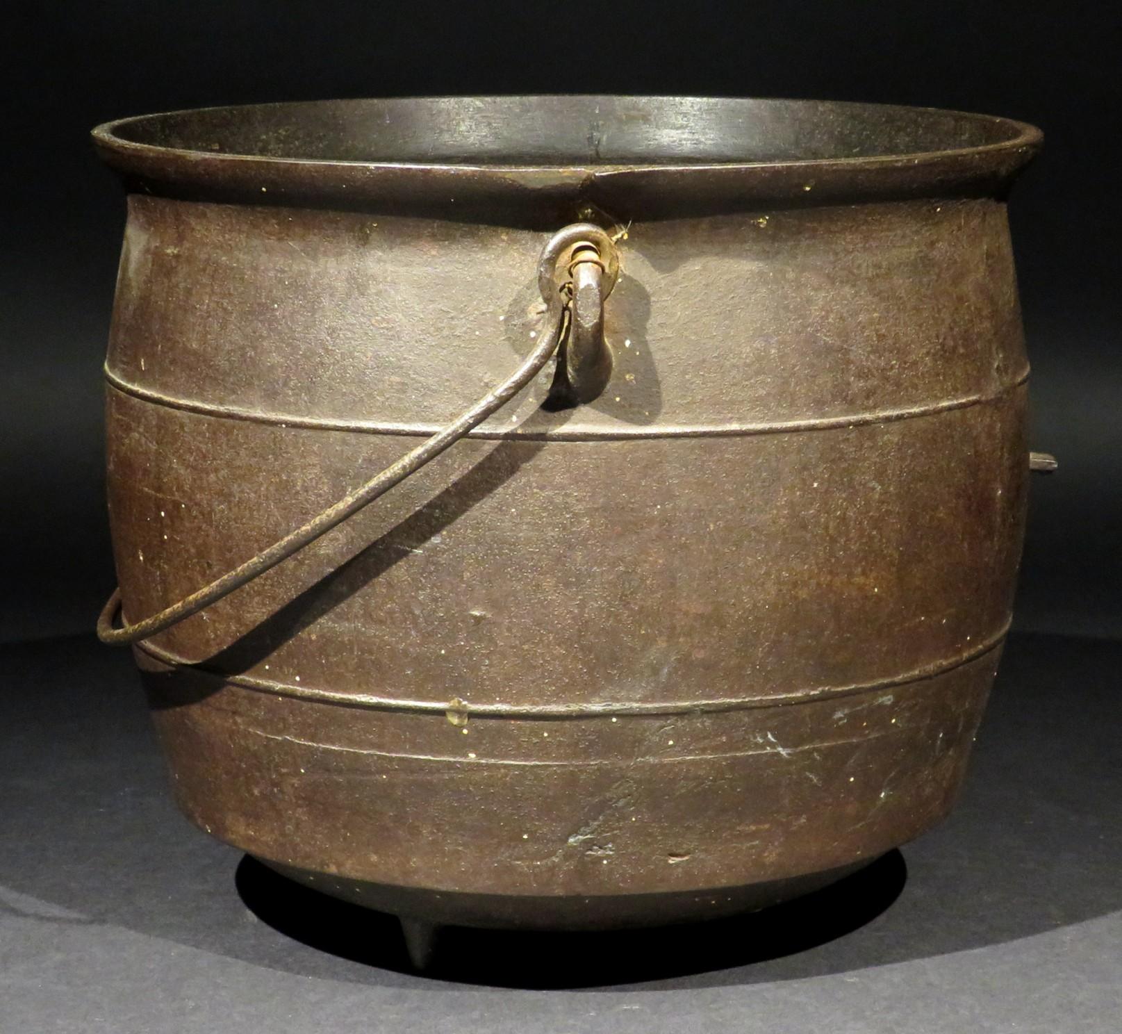 antique cast iron cauldron value