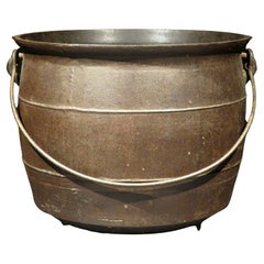 Used 19th Century Cast Iron Cauldron or Kettle, Continental circa 1830