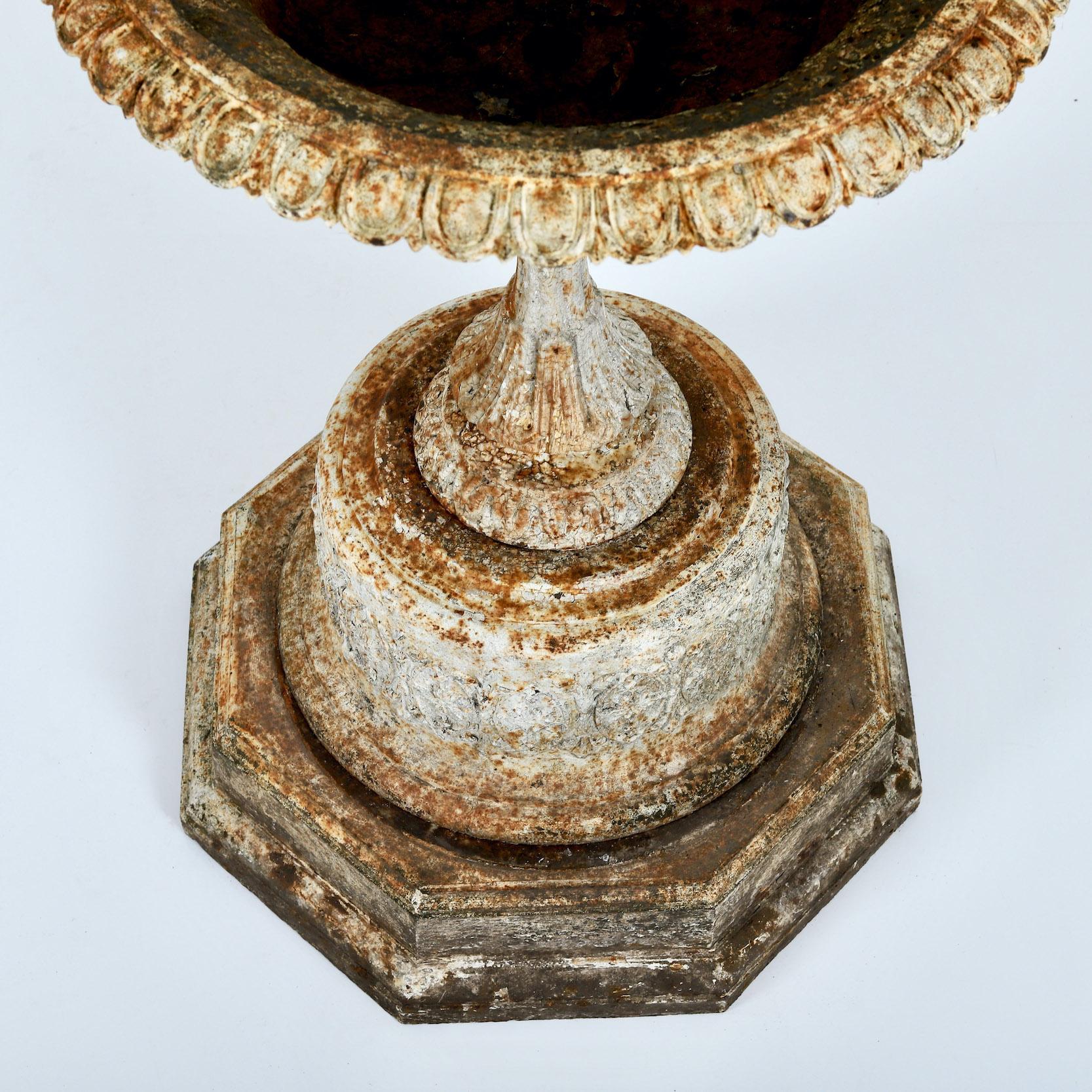 19th Century Cast Iron Urn 7